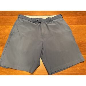 Size 36 Peter Millar Wicking Shorts Solid Navy Blue